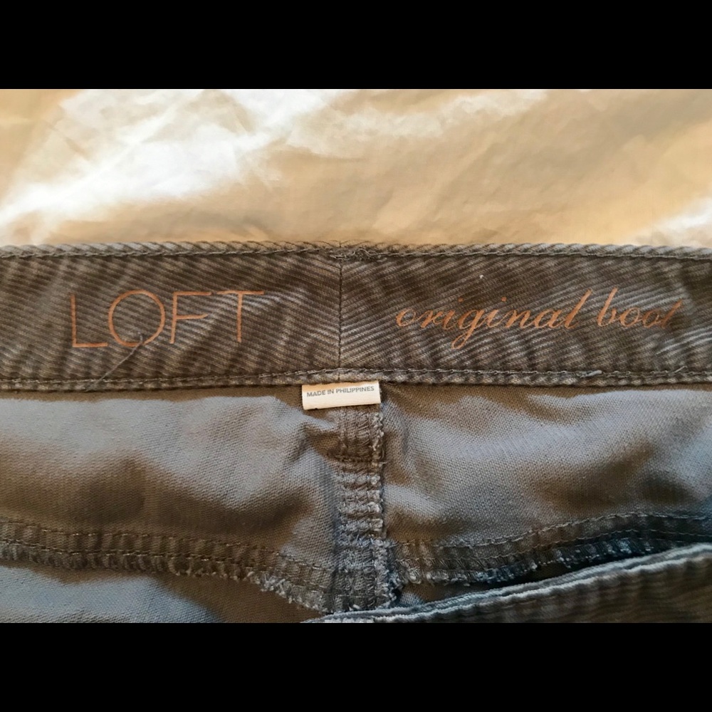 Loft Corduroy pant Original Boot size 12 - Picture 2 of 8